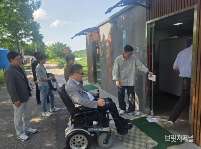 대전시의회 장애인특위, 공중화장실 22개소 전수 점검