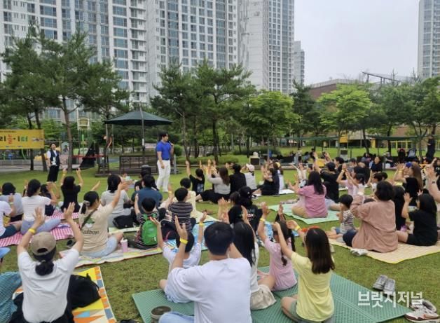 시흥시 학교복합시설 배곧너나들이, 주민제안행사 '돗자리놀이터' 성료