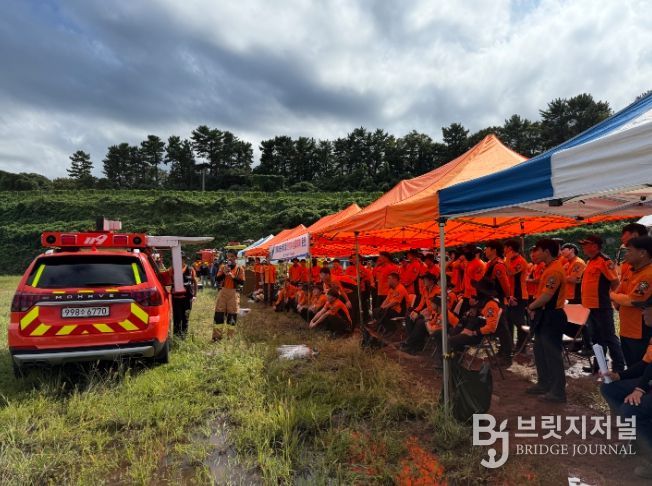 제주소방, 전기차 화재 실물훈련…전국 최고 보급률 대응
