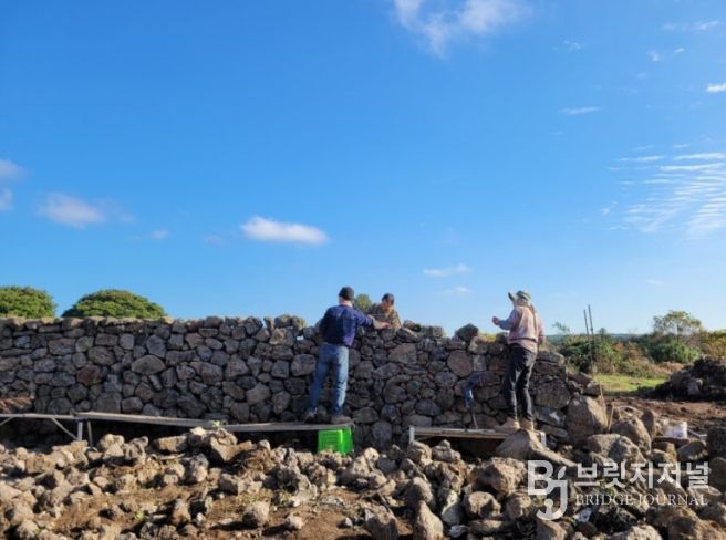 전통 기술 ‘제주 돌담 쌓기’ 제주도 무형유산 지정