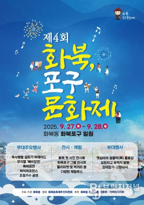 ‘제4회 화북, 포구문화제’ 포스터