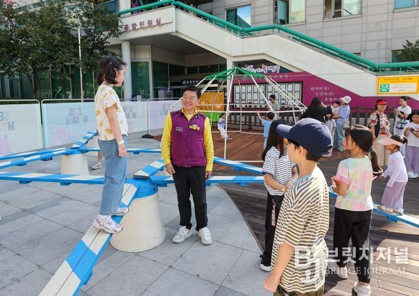 동대문구청 광장서 ‘여기저기 서울형 키즈카페’ 운영