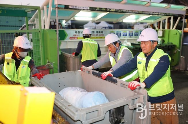 구좌읍 환경미화원 체험 활동