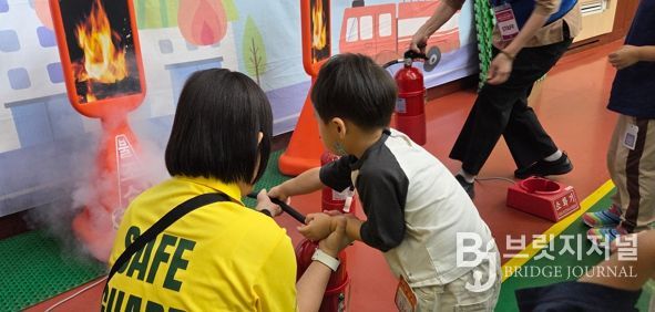 동대문구, 어린이 ‘재난탈출 안전캠프’ 성료
