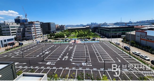 인천시설공단이 운영하는 서구 원창동 소재 ‘원창동 공영주차장’ 전경