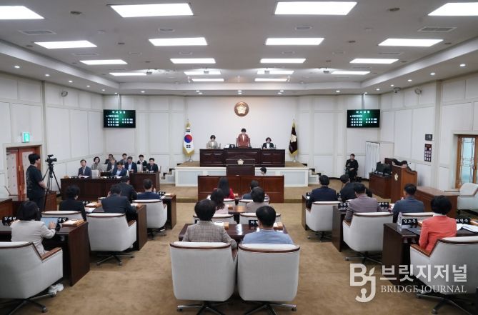 14일 열린 수성구의회 제272회 임시회 제1차 본회의