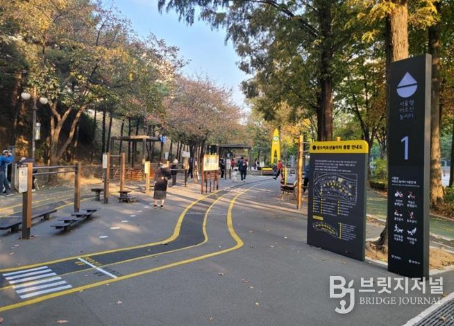 서울형 어르신놀이터(양천구 장수공원)