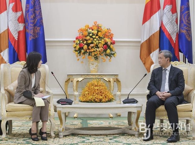 캄보디아 정부 고위급 인사 면담