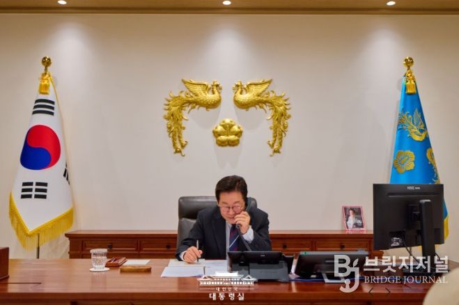 한국·태국 정상 통화(대통령실)