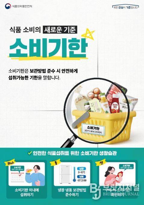 소비기한 홍보 포스터