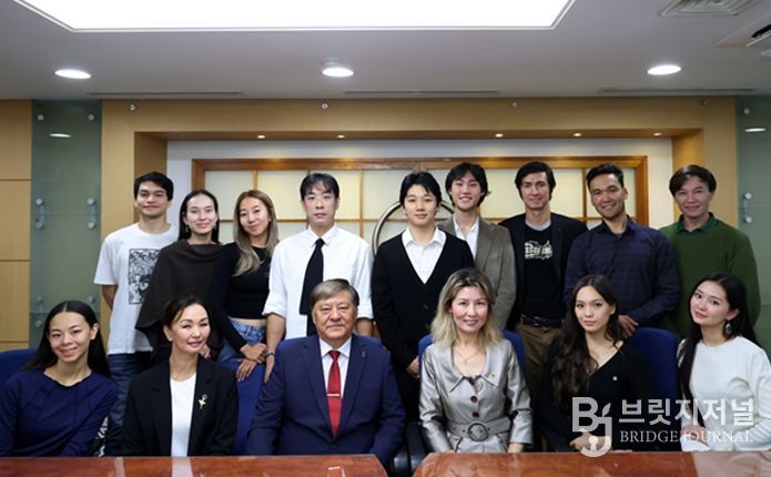 18일 <서울과 비슈케크의 Ballet 향연> 공연을 위해 키르기즈스탄 국립오페라 발레극장 발레단 서울시의회 방문