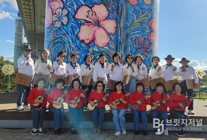 계양구 동양노인문화센터 ‘행복누리 예술단’, 버스킹 공연 성황리 마쳐