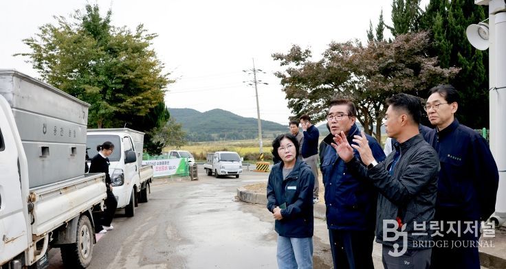 벼 수확기 농가 현장 방문