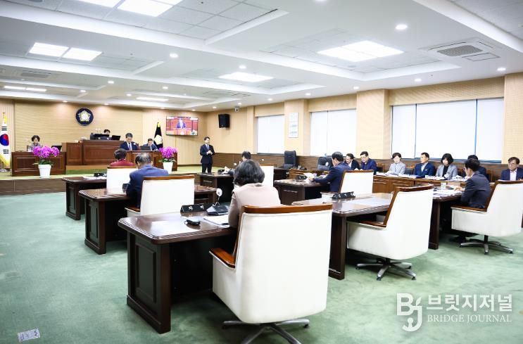 청양군의회, 제315회 임시회 개회