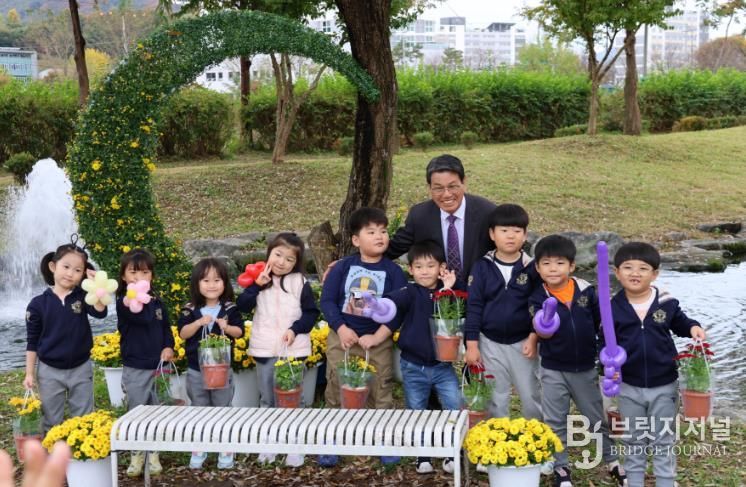 지난해 청양국화전시회 모습