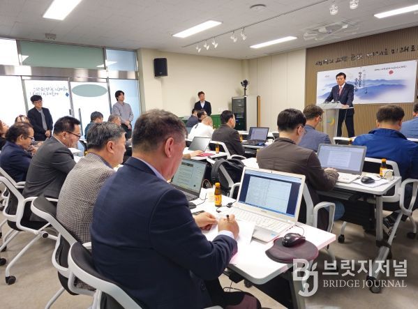 기자회견-박범인 금산군수, 미국 동서부 동시공략 유통망 구축 방문 등 결과 전해