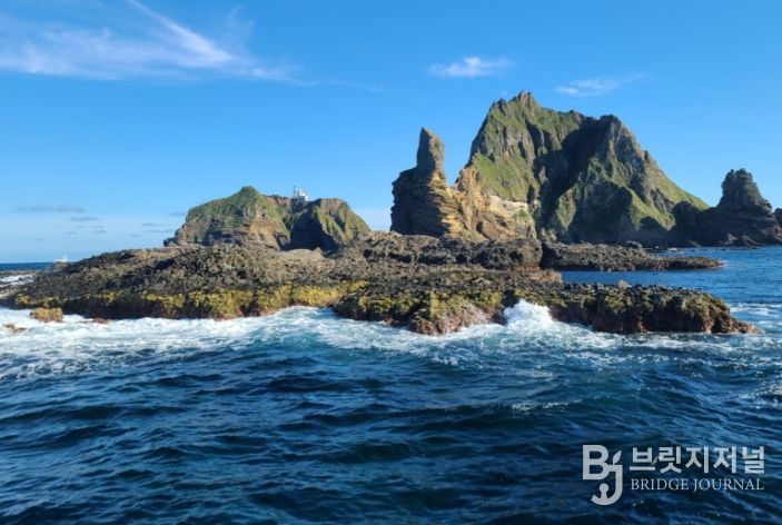 독도 주변 해역 현장조사(독도(서도)의 가재바위)