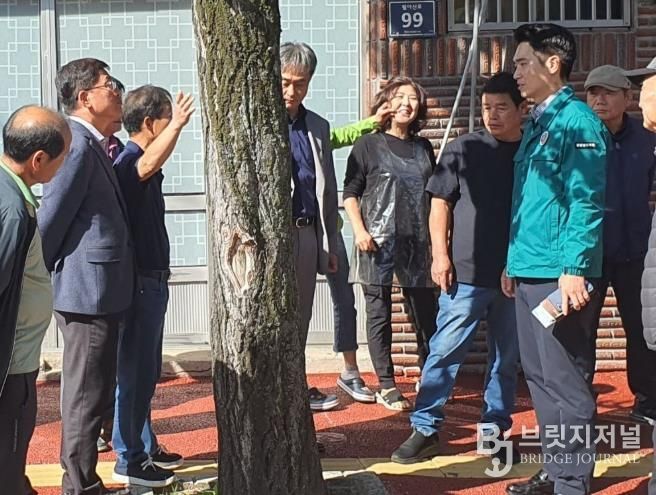 경상남도의회 정재욱 도의원, 노후 가로수 주민불편 해소 나서