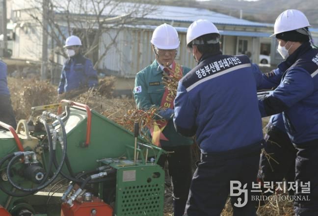 홍성군, 농가 영농부산물 처리 부담 덜어준다