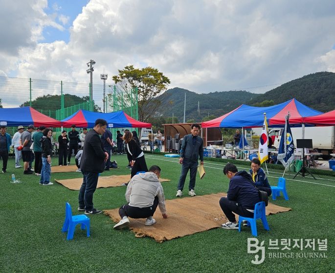 5개면 청년회 윷놀이 경기