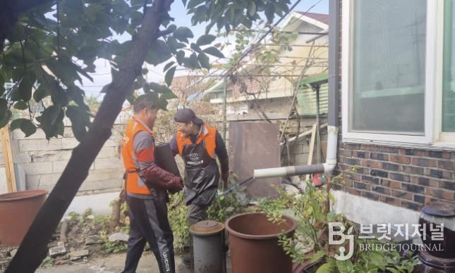 연천군시설관리공단 한아름봉사단 '사랑의 연탄 나눔 봉사 활동'