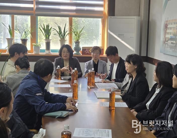 경기도의회 신미숙 의원, 통학버스 지원 중단 우려 현장 찾아…통학 불편 해소방안 논의