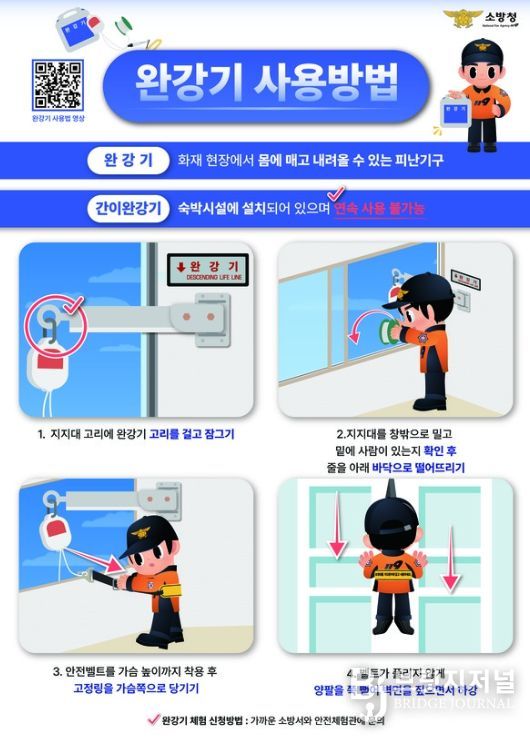 완강기 사용법