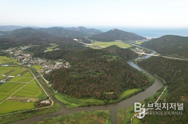 북미질부성 전경.