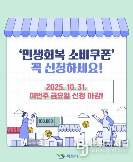 민생회복 소비쿠폰 홍보물