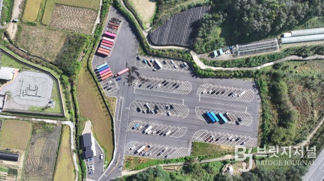 옥천군 화물자동차 공영차고지 1년 만에 대성공