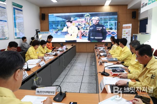 화순군, 안전한국훈련