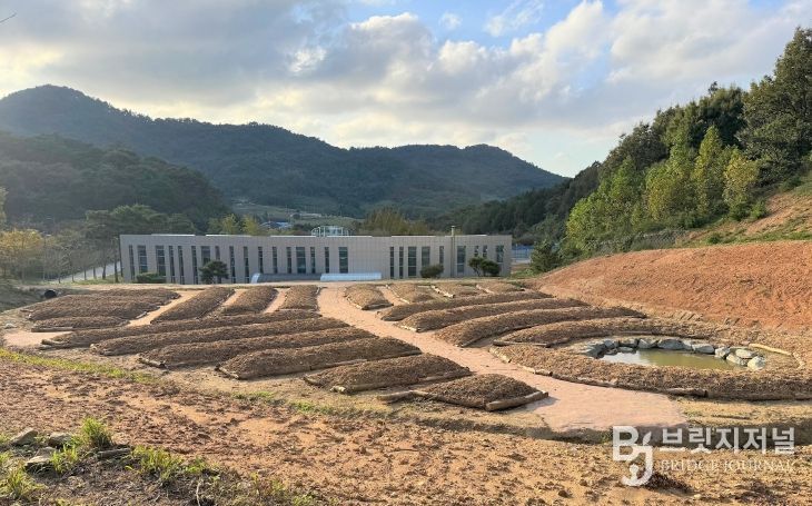 영광테마식물원 내 자연순환형 생태텃밭