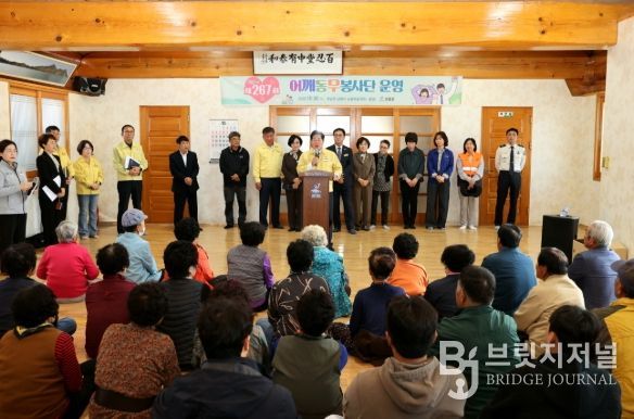 농번기 일정 조정해 영남면 주민 대상 봉사활동