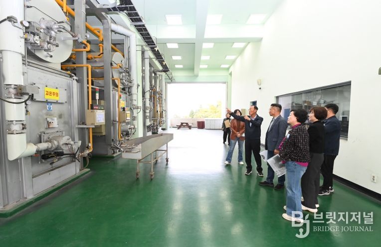 사천시의회 행정관광위원회, ‘사천시 누리원’ 현장 방문