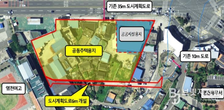 성내동 마을정비형 공공임대주택 사업 위치도