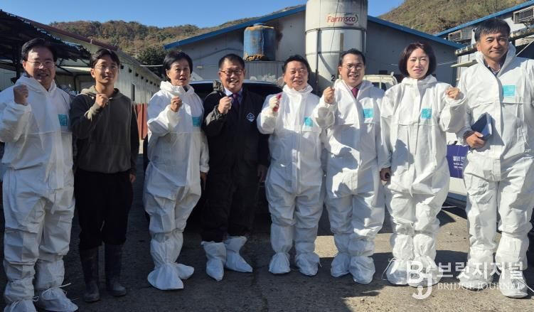 경기도의회 박명숙 의원, 농정위와 함께 양평 축산악취 저감 농가 현장 방문