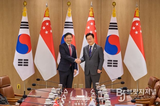 한국·싱가포르 정상회담(대통령실)