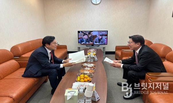 박형수 예산결산특별위원회 국민의힘 간사 접견