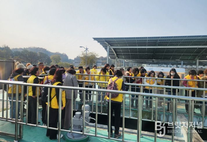 대한적십자사 흥덕구협의회 지북정수장 견학