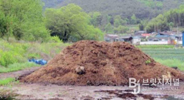 불법 야적퇴비 지도·점검 실시