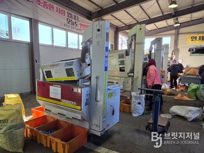 홍천군 농업기계임대사업소, 콩·팥 선별장 본격 가동