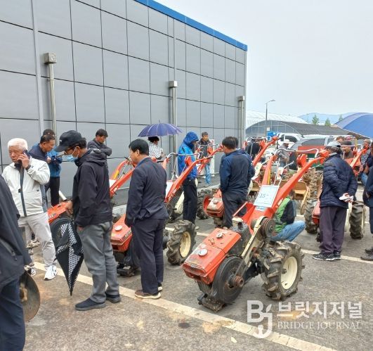 정읍시, 불용 농기계 178대 농업인에 우선 매각…