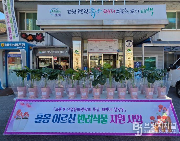 반려식물 지원사업 사진전시회