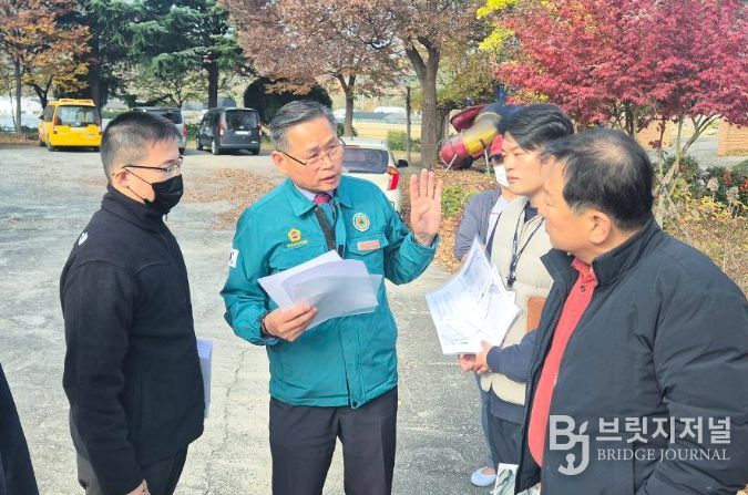 문석주 의원, 북구 산업로 내 지선관로 부설공사 관련 현장점검