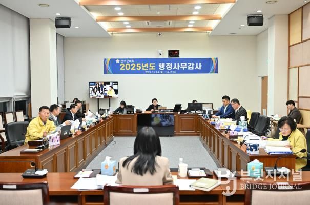 완주군의회, 2005년 행정사무감사 2일차