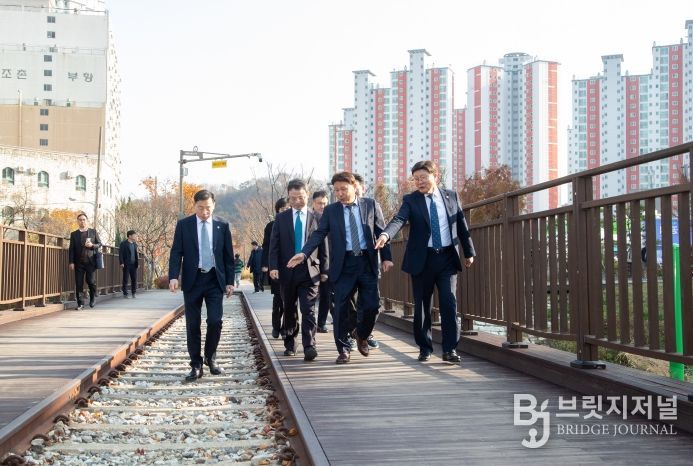 군산 철길숲 준공식