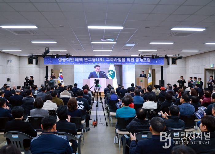 태백시, ‘태백URL 성공적 추진 방안’ 전문가 공개포럼 개최