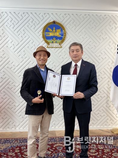 설배환 교수님 훈장 수훈