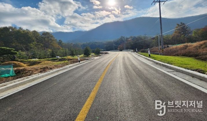 평창군, 삼방산 무공해 체험 도로 조성 공사 준공