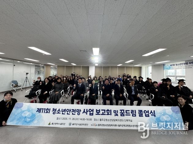 울주군청소년상담복지센터 '청소년안전망 사업보고회 및 꿈드림 졸업식'개최